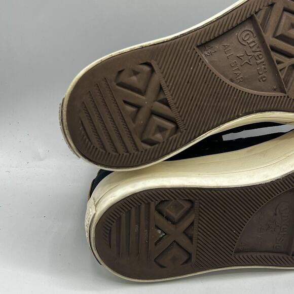 Converse Women Chuck Taylor by You Size 6.5 Platform Black/Brown Sneaker 171209C - Picture 9 of 11